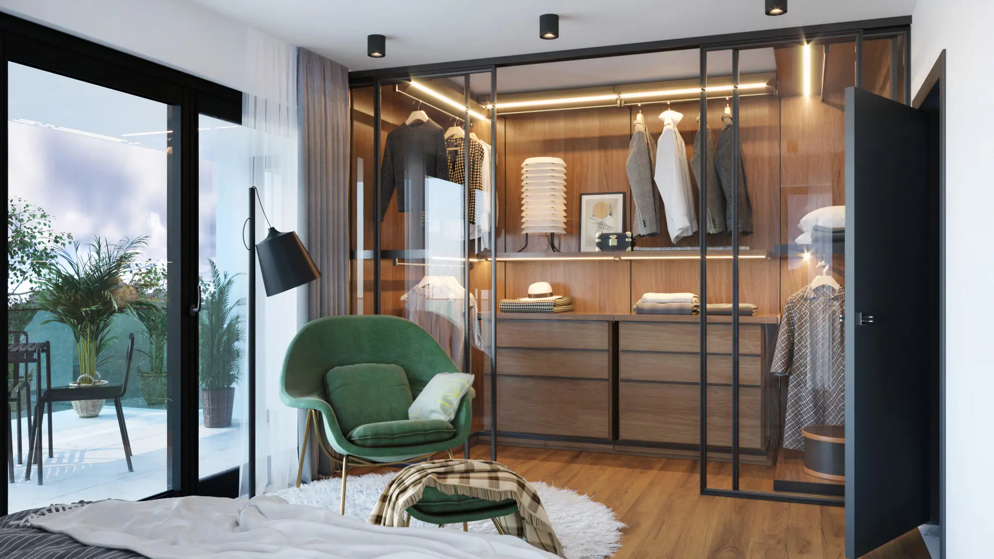 Moderan dizajn enterijera stana u Minhenu, Nemačka — Studio ZEST