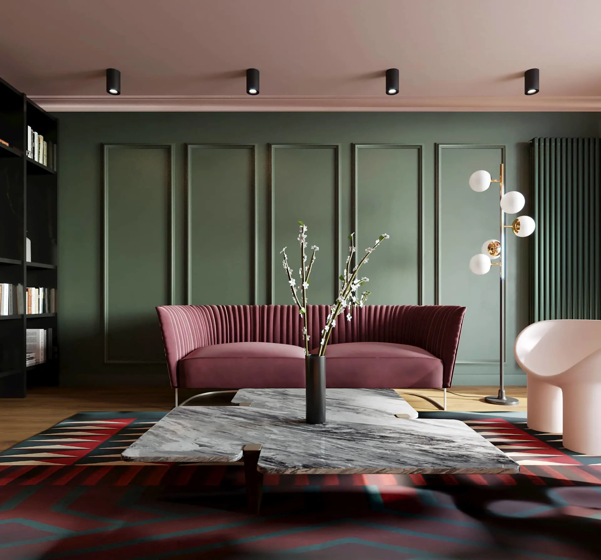 Moderan dizajn enterijera stana na Novom Beogradu — Studio ZEST